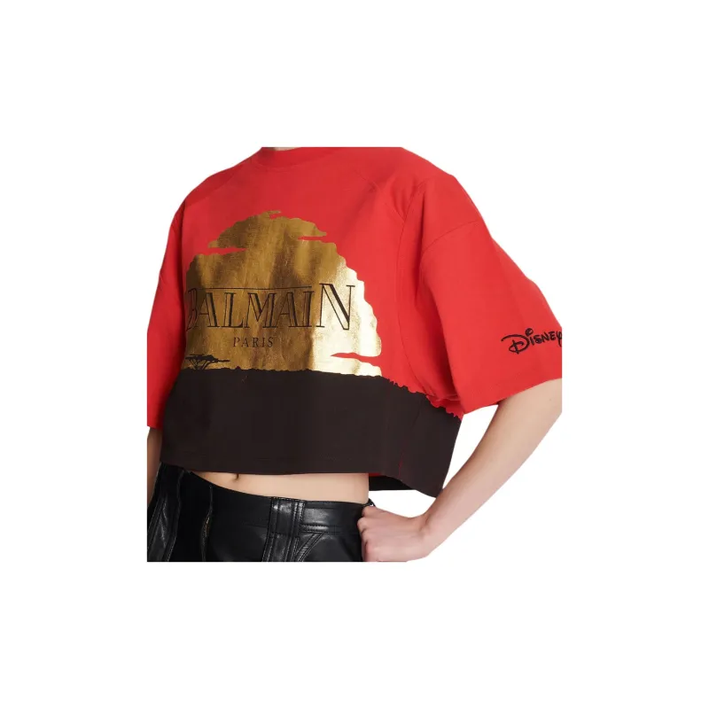 BALMAIN X Disney The Lion King T shirt-4