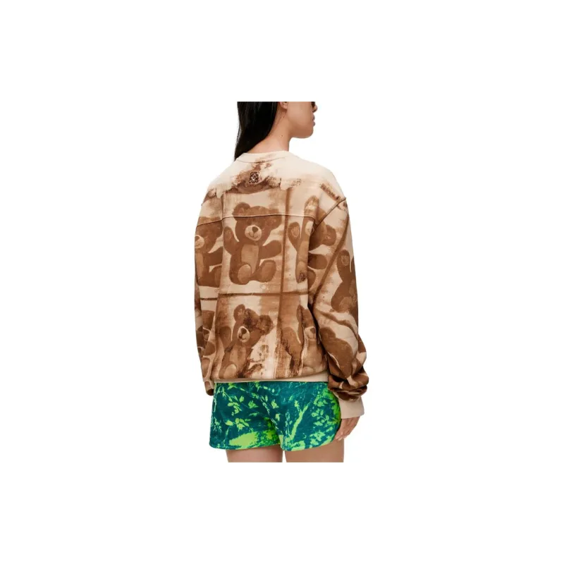LOEWE SS24 Sweatshirt Women's Brown-3