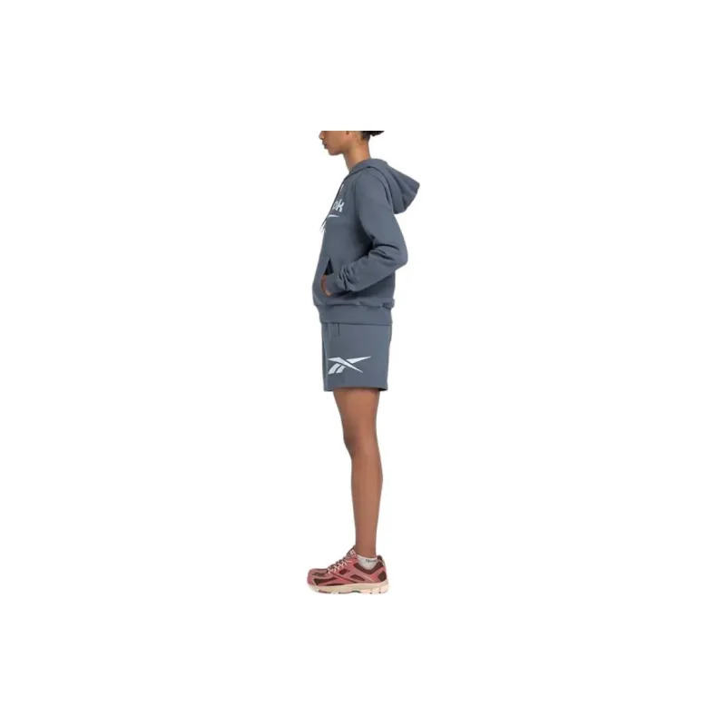 Reebok Identity Big Logo Fleece Sweatshirt Women's East Coastal Blue-3