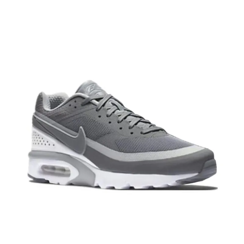 Nike Air Max BW Slip-Resistant Breathable Low-Top Running Shoes Men's Gray-1