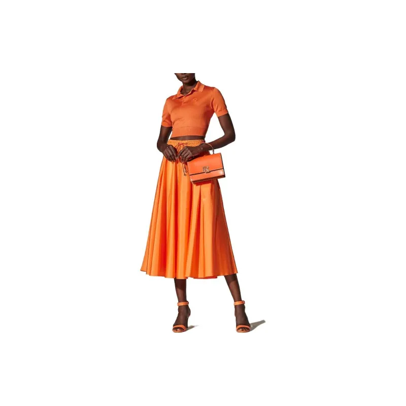 Ralph Lauren Collection SS23 Polo Shirt Women's Orange-3
