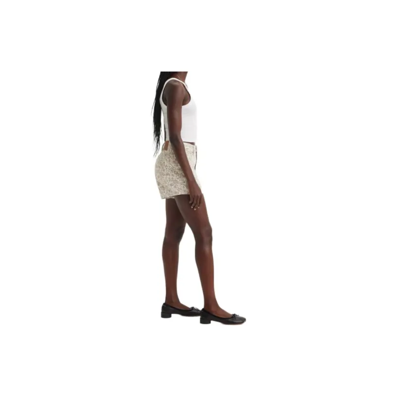 Levi’s Denim Shorts Women's White-3