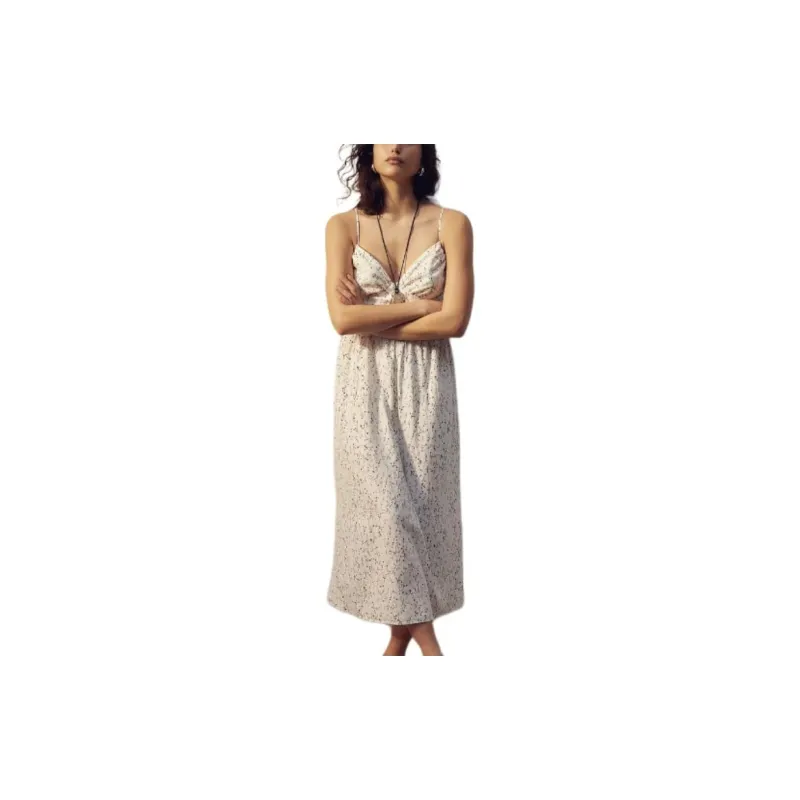 H&M Slip Dresses Women's White-2