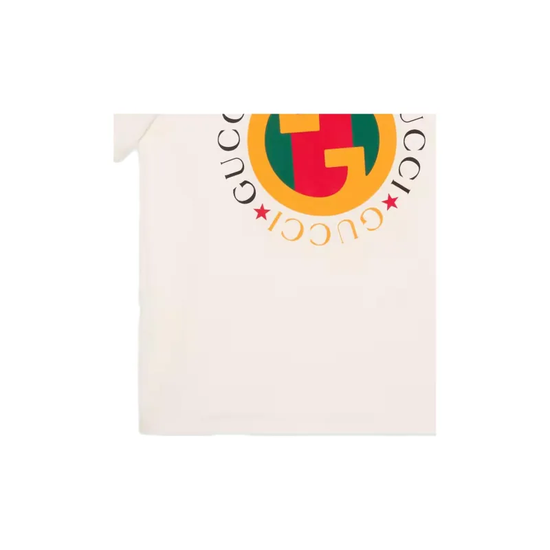 GUCCI Interlocking G Cotton T shirt-5