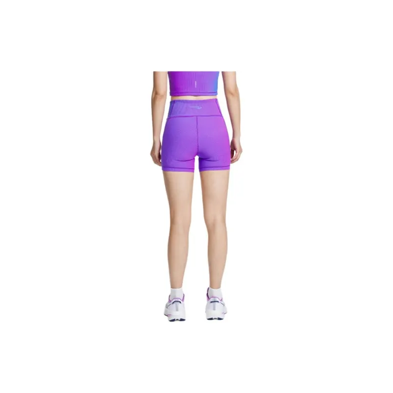 Saucony Sports Shorts Women's Purple Blue-2