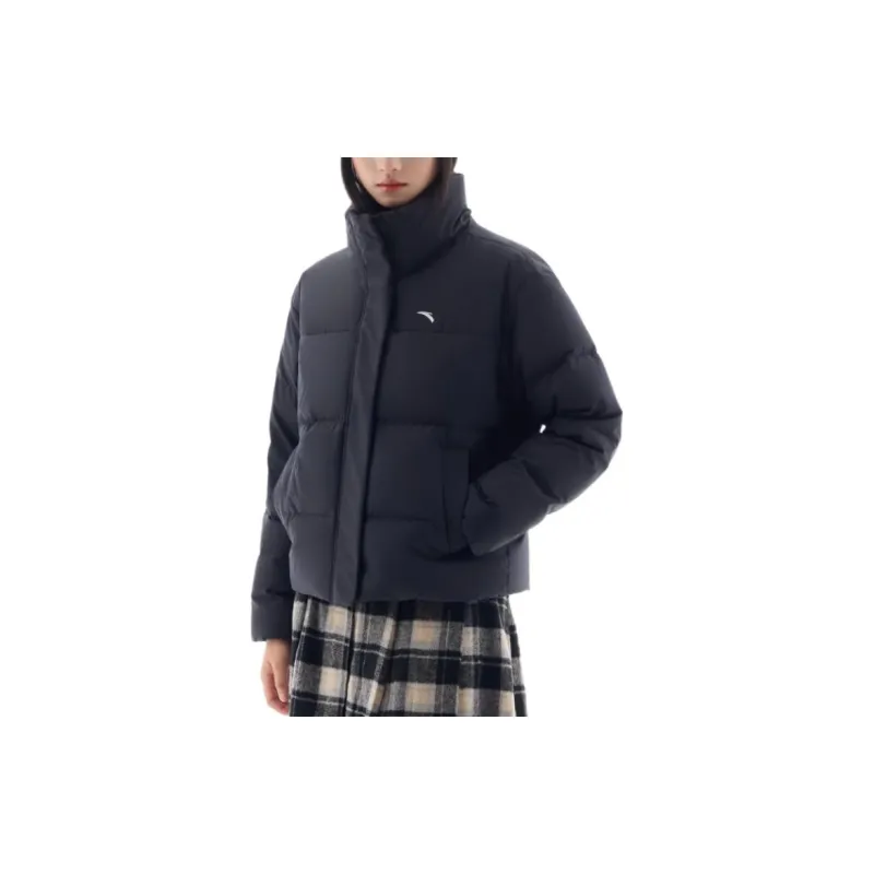Anta Variety Training Collection Down Jacket Women's Basic Black-2