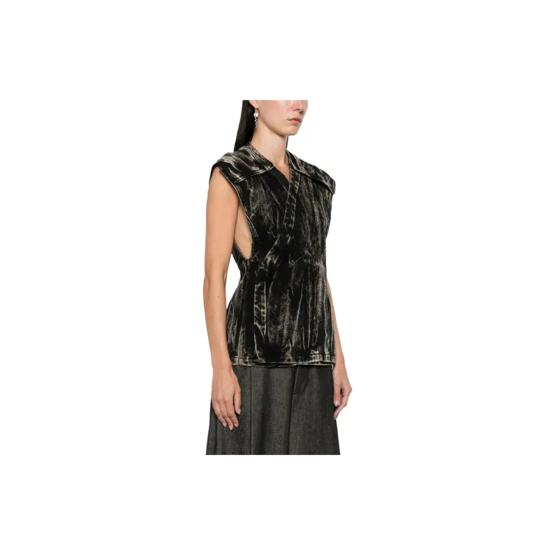 Y/Project Whiskering Effect Vest-3