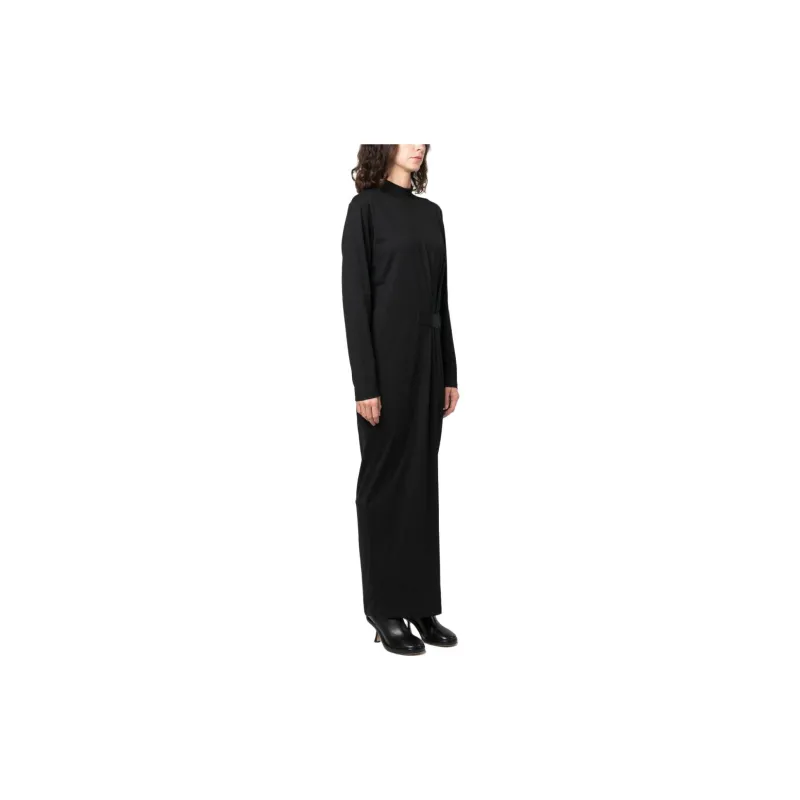 MSGM Long Sleeved Dresses Women's Black-2