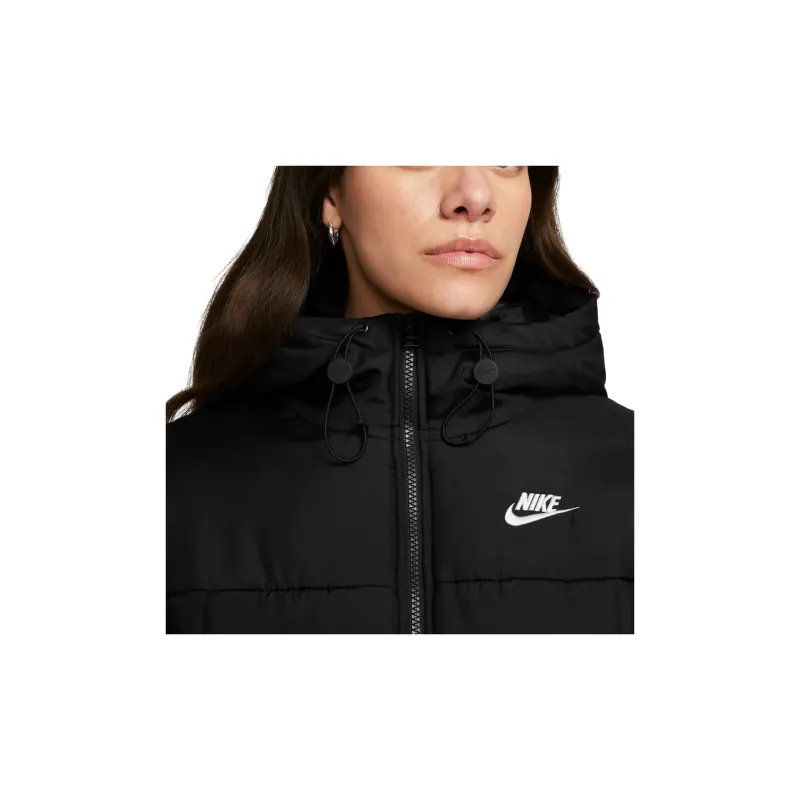 Nike Plain Quilted Puffer Jacket Black-3