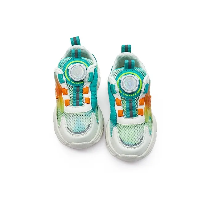 KAPPA KIDS Low Top Kids' Running Shoes White Green Kids'-3