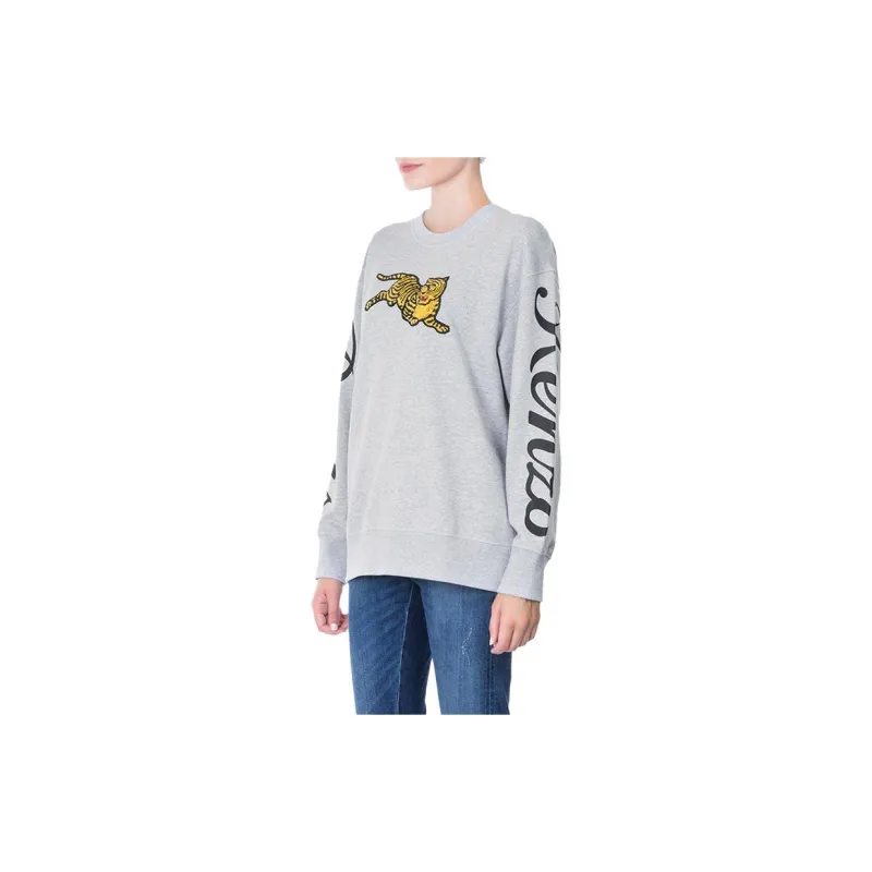 KENZO Sweatshirts Women's Gray-3