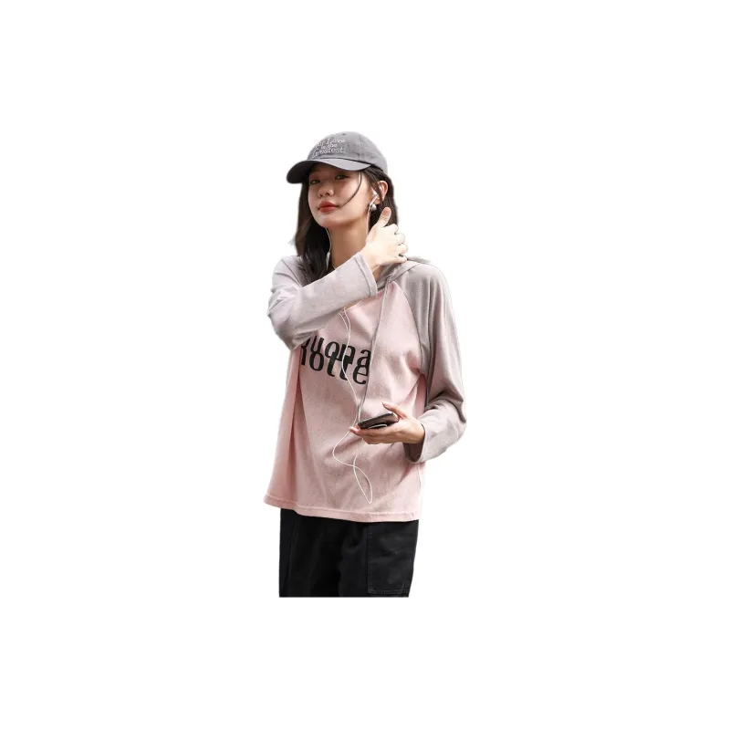 Demana T Shirt Women's Gray Pink-5