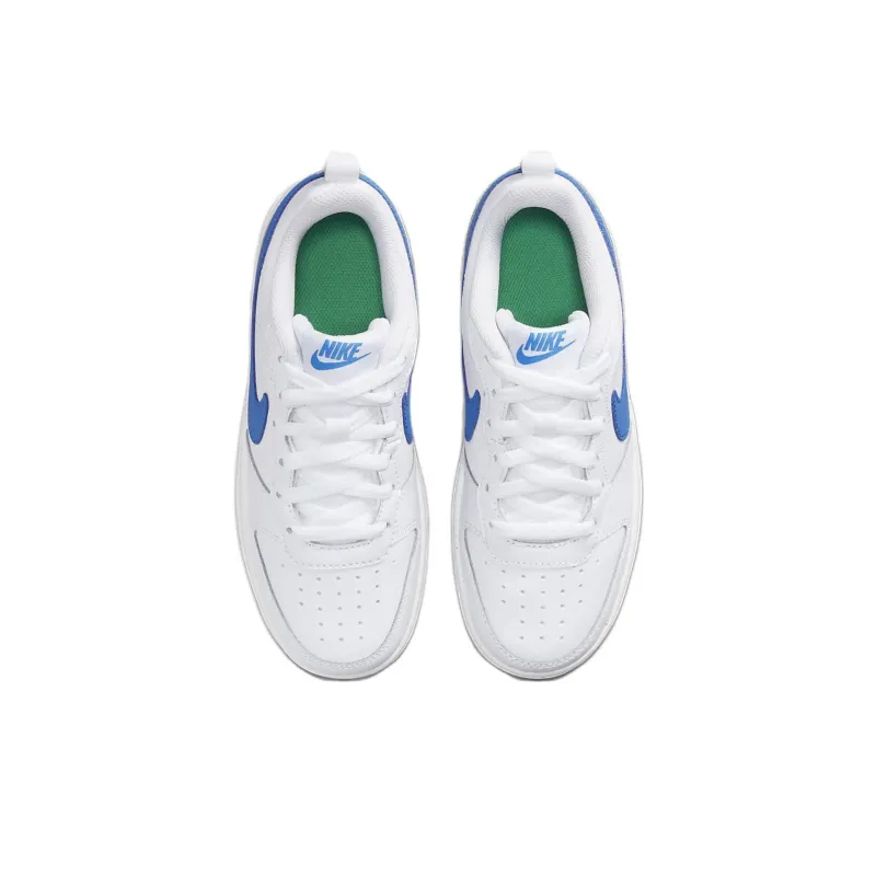 Nike Court Borough Low 2 'White Blue Green' GS-4