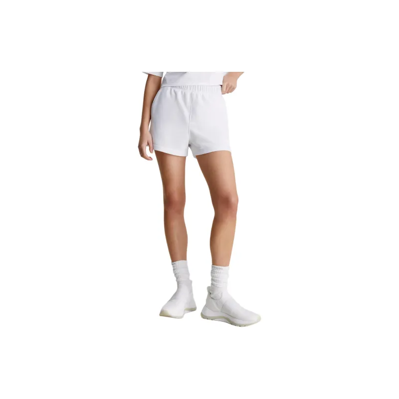 CALVIN KLEIN Casual Shorts Europe Version Women's Bright White-2