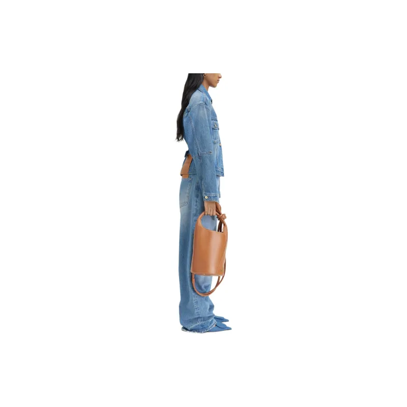 Jacquemus Month Jacket Denim Jacket Women's Blue-3
