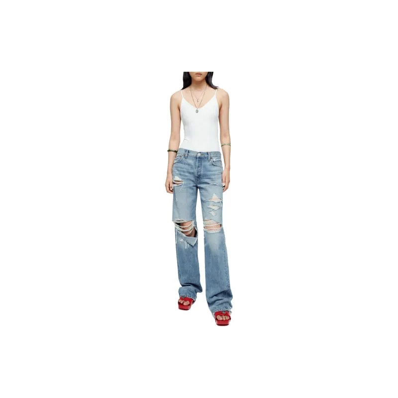 RE/DONE Loose fit Ripped Jeans-2
