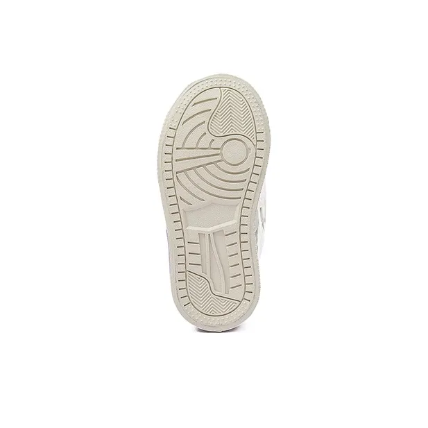 Kappa Anti Slip Wear Resistant Low Top Skateboard Shoes Beige Brown Kids'-5