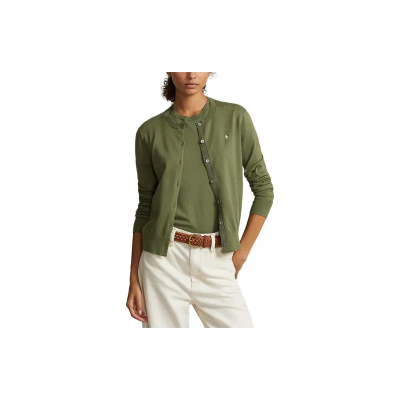 Polo Ralph Lauren SS24 Knitwear Women's Floral Green-2