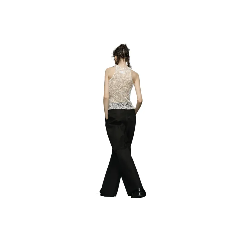 Maison Margiela Sleeveless Knitted Tank Top-1
