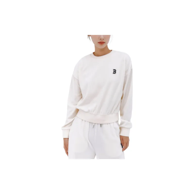 MLB Sweatshirt Women's Dark Cream-4