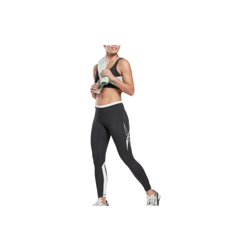 Reebok Workout Ready Vector Leggings Leggings Women's Black-3