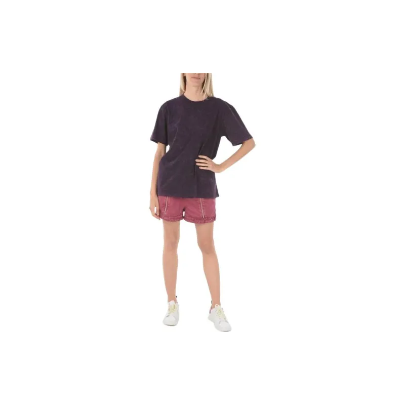 DIESEL T-Shirts Women's Purple-2