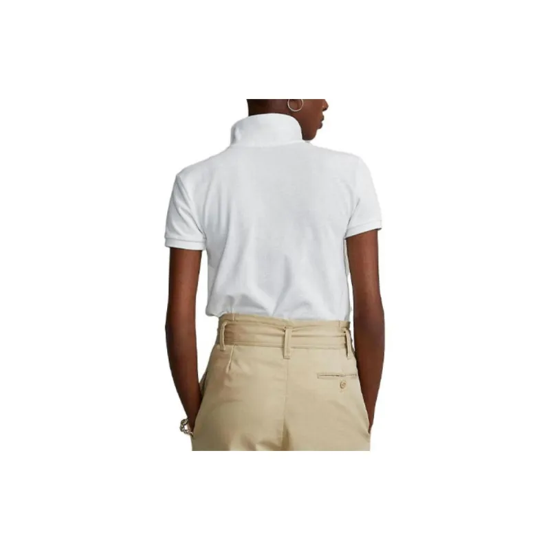 Polo Ralph Lauren SS23 Polo Shirt Women's White-3
