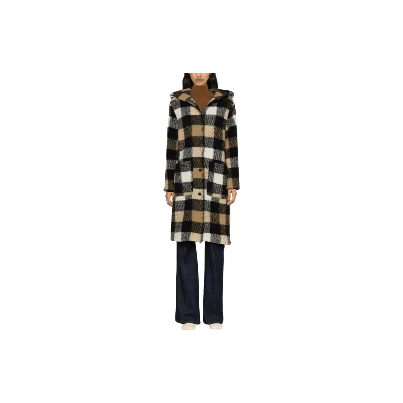 WOOLRICH Checked Single-breasted Coat-1