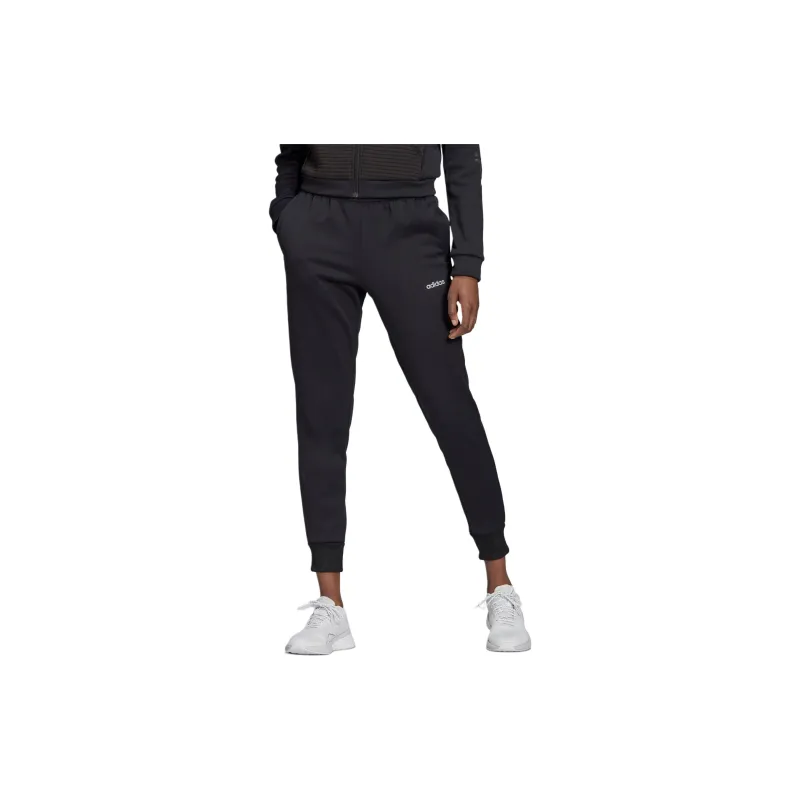 Adidas Knitted Sports Pants Women's Black-2