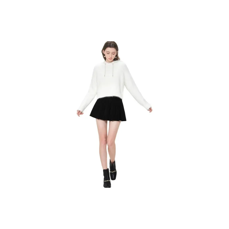 Caroline Sweaters Women's White-4