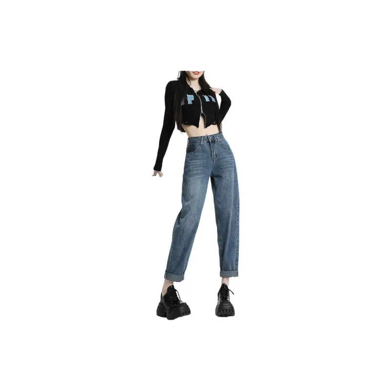 Weixi Jeans Women's Vintage Blue-9
