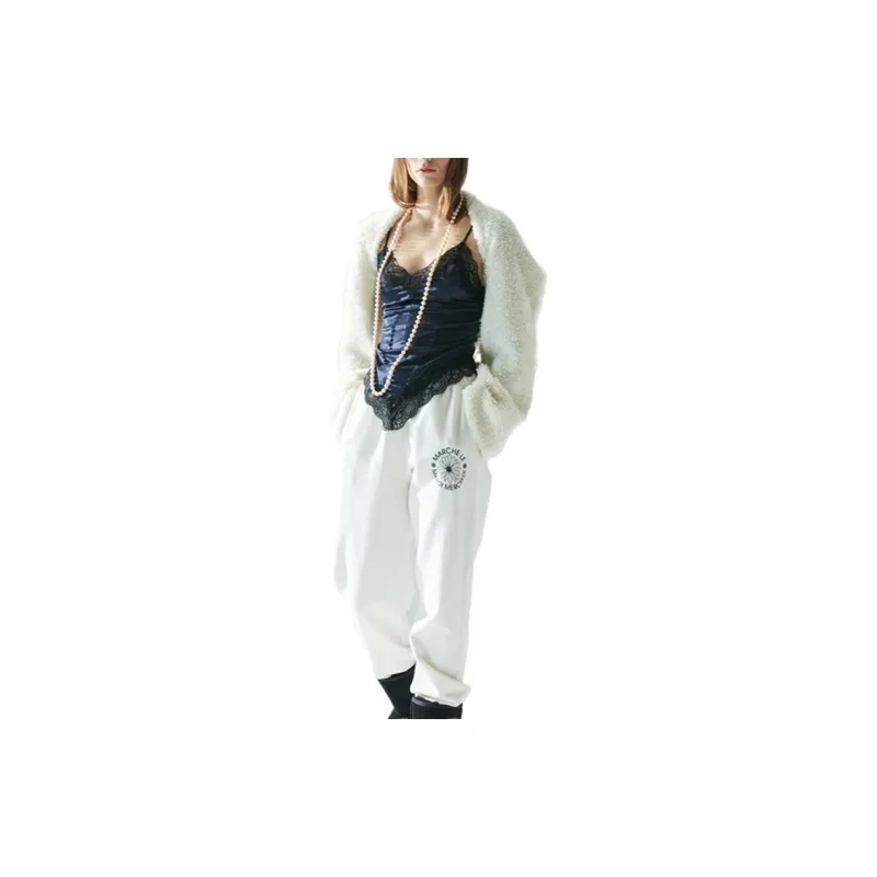 MARDI MERCREDI FW22 Pants Women's Ecru-2
