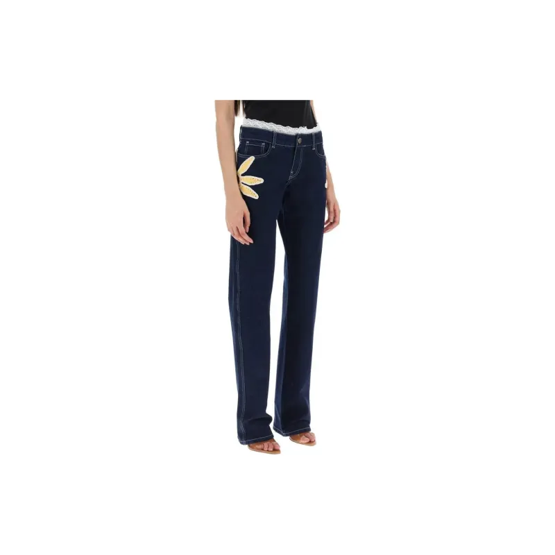 On Jeans Women's Dark Blue-3