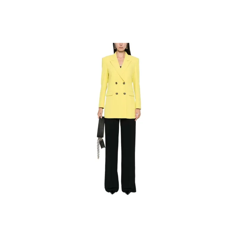 Elisabetta Franchi Crepe Double Breasted Jacket-1