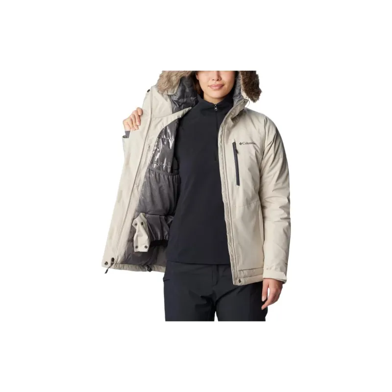 Columbia Puffer Jackets Women's Light Khaki-3