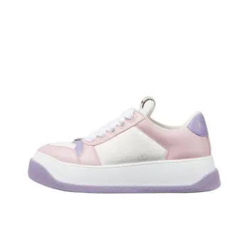 GUCCI Screener Low Top Skateboard Shoes Women's Pink