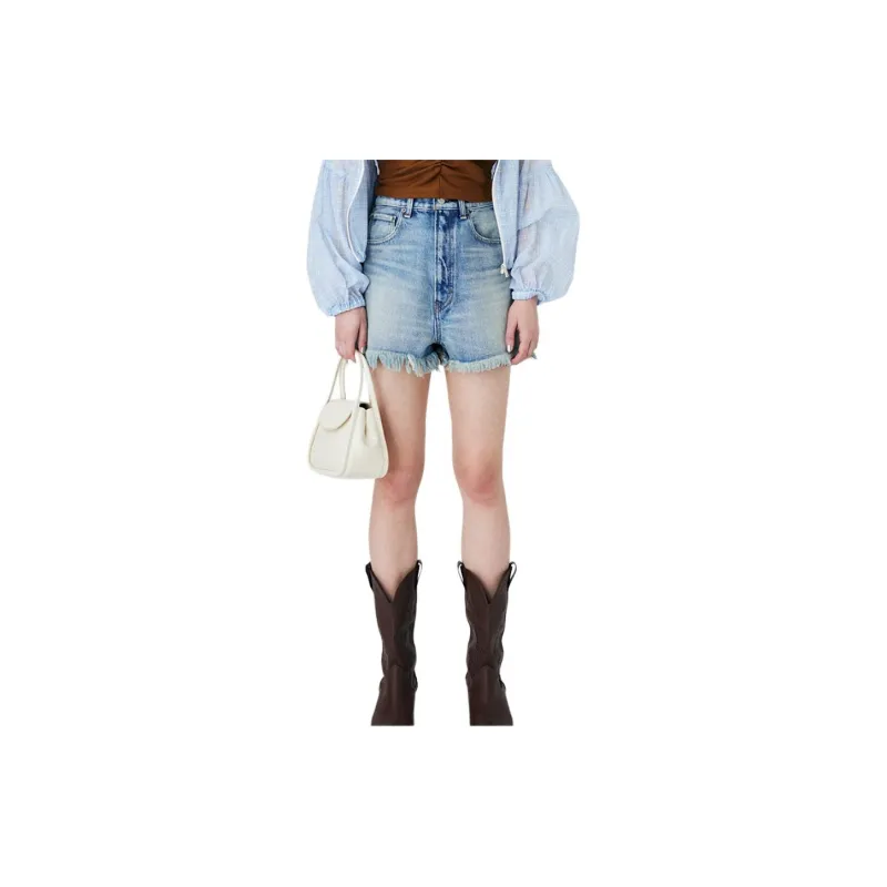 MOUSSY Denim Shorts Women's-2