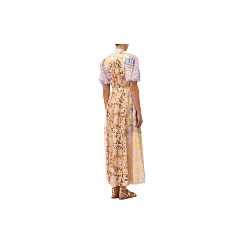 Zimmermann Pop Puff Sleeved Maxi Dress-2