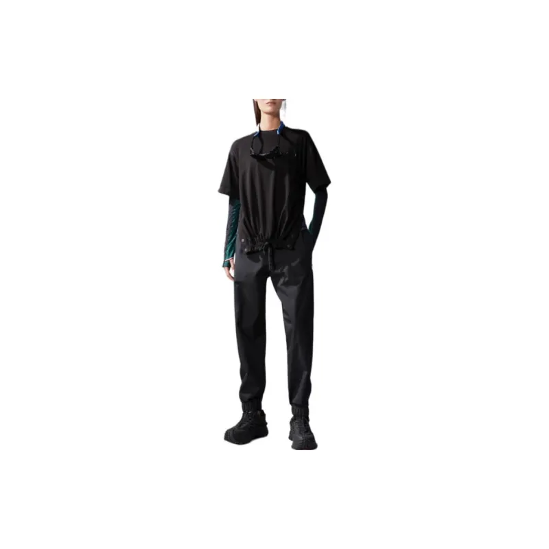 Moncler Knitted Sweatpants Women's Black-2