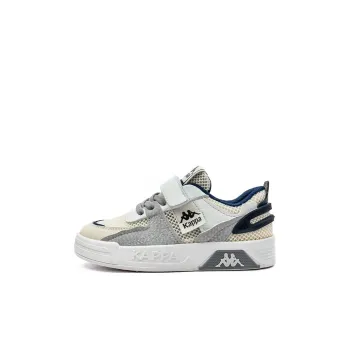 KAPPA KIDS Kappa Low Top Kids' Skateboarding Shoes Beige White Blue Kids'