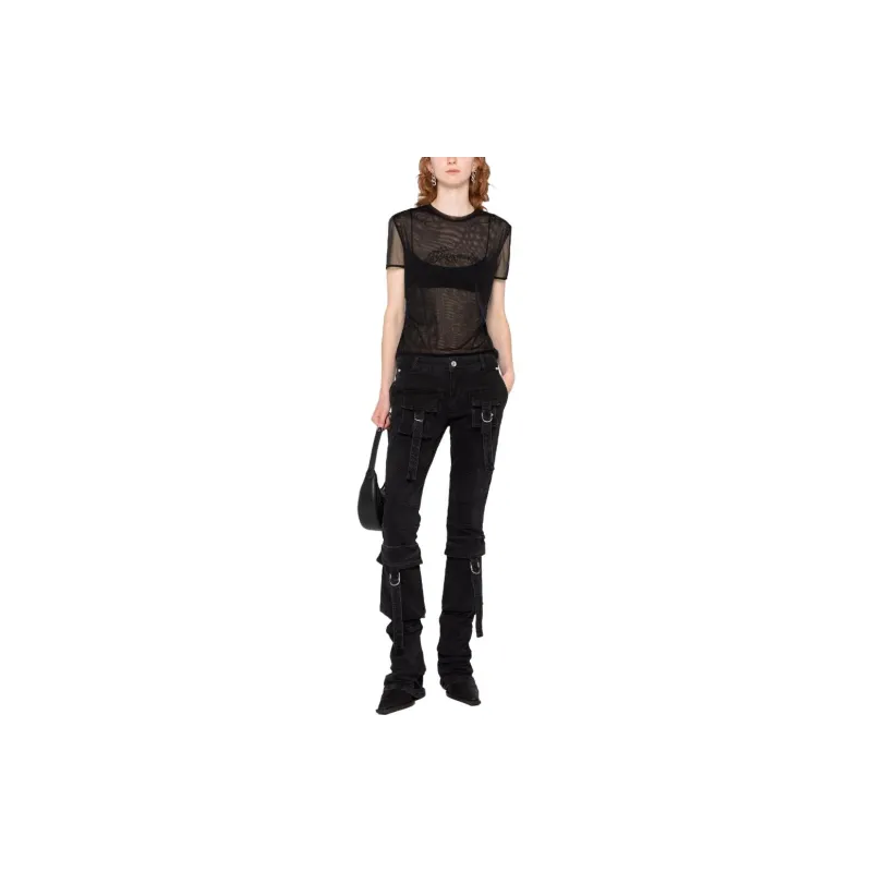 Blumarine Slim fit Cargo Jeans-1