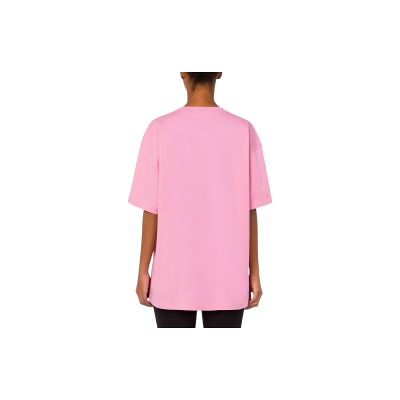 MOSCHINO Graphic Printed Crewneck T Shirt-2