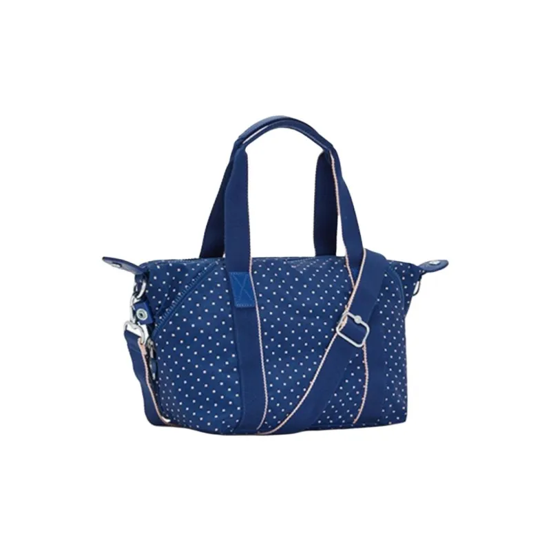 Kipling Fabric Shoulder Bag, Crossbody Bag, Handbag Mini Unisex Soft Point Blue-2