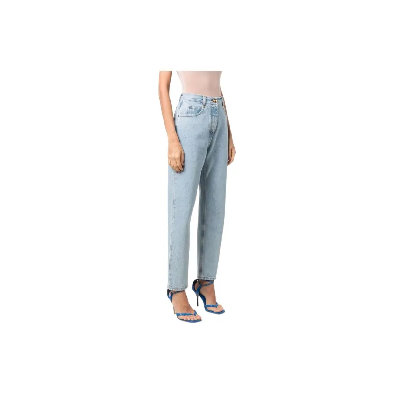 BALMAIN SS22 Jeans Women's Blue-2