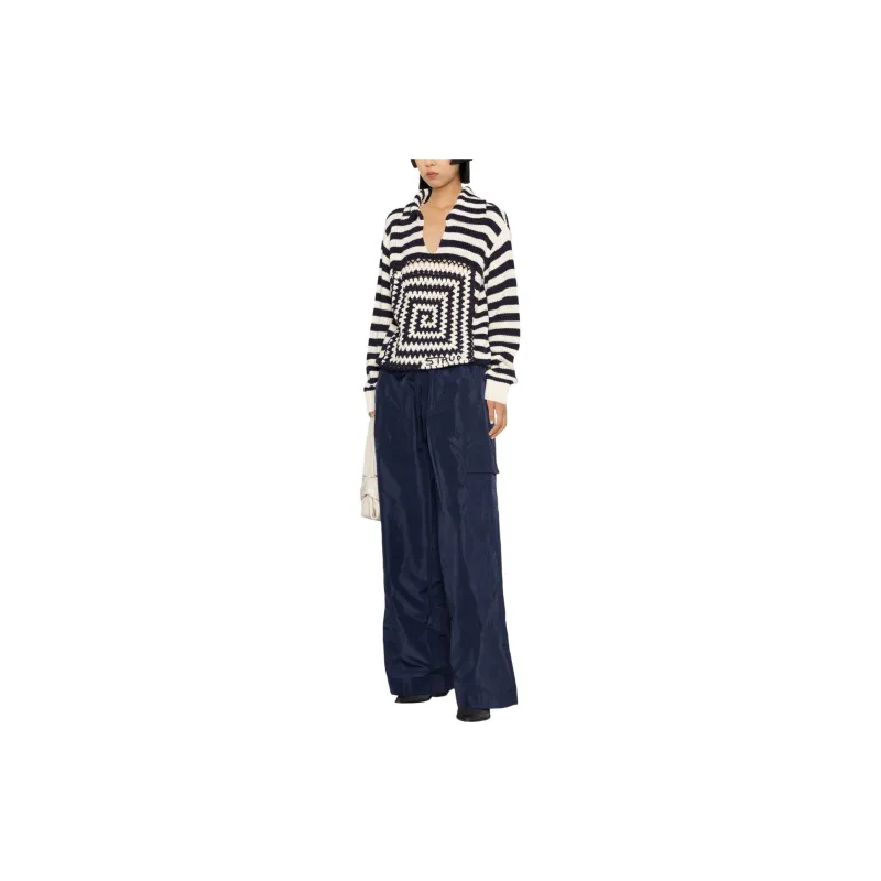 Staud Casual Pants Women's Marine Blue-1