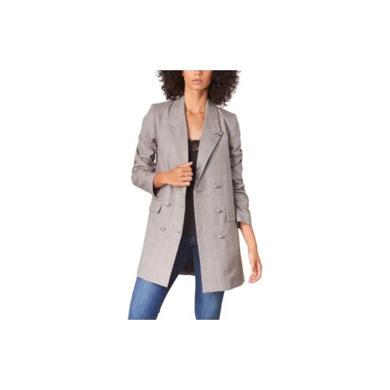 IKKS PARIS Business Suit Coat Women's Brown-3