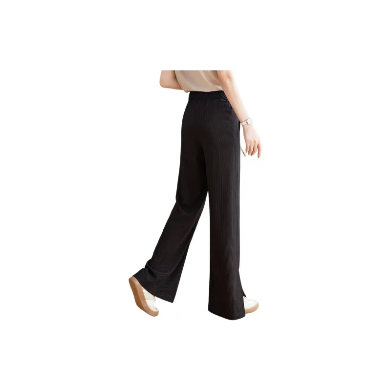 Mo Han Yi Mei Casual Pants Women's Black-1