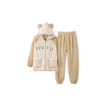 DanceBees Pajama Set Women's Apricot
