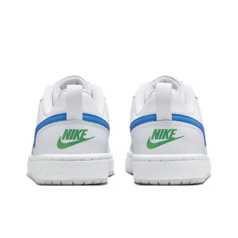 Nike Court Borough Low 2 'White Blue Green' GS-5