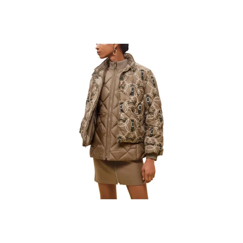 HERMES FW22 Down Jacket Women's Khaki-2